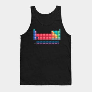 Periodic Table with all 118 Element Tank Top